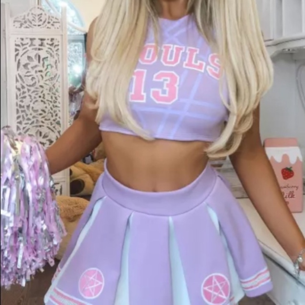 ISO Dolls Kill Team Spirits Cheerleader Costume